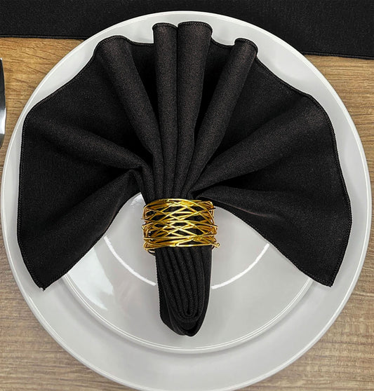 Black Napkin