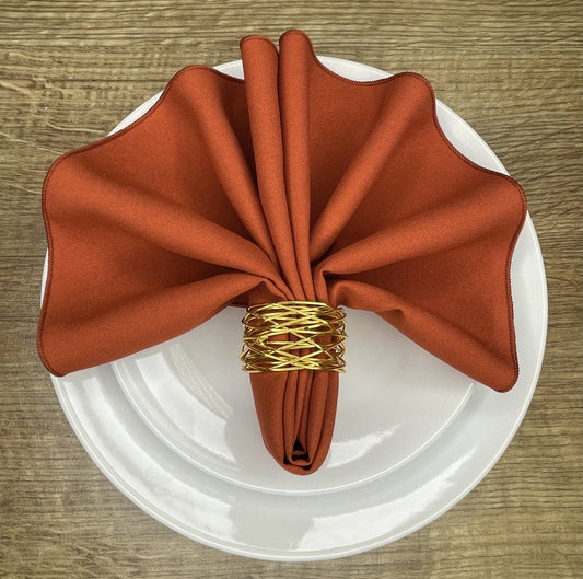 Rust Red Napkin